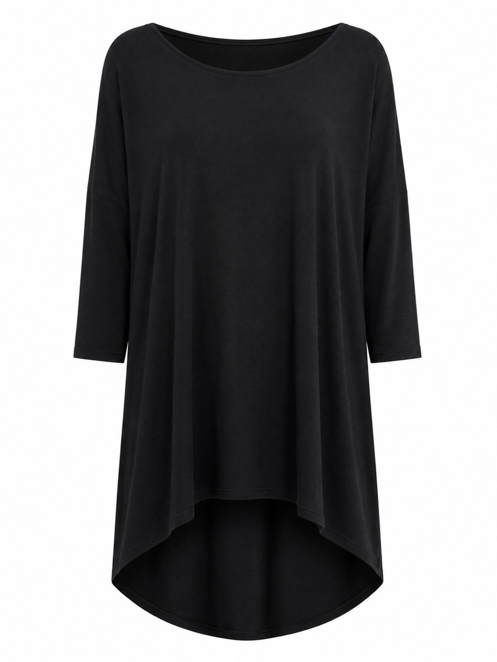 Vero Moda Black Oversized High-Low Tunic Dress Small